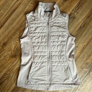 NIKE THERMORE ESSENTIAL FILLED WOMENS RUNNING VEST Gray Size S